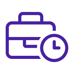 icon for online time tracking and time sheets