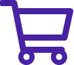 Icon of ecommerce cart